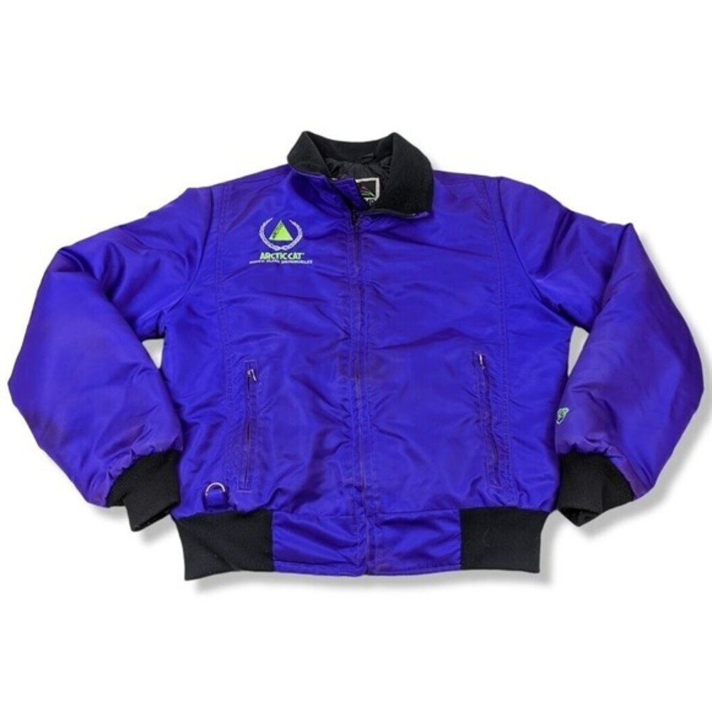 Vintage‎ Artic Cat Snowmobile Bomber Jacket *READ